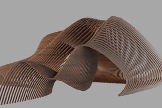 do 3d parametric model 3d computational model 3d  architectural model for print