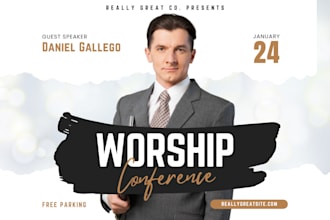 create a canva church flyer, event banner, online flyer, sport flyer, vinyl