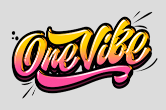 do hand lettering bubble graffiti typography glossy design