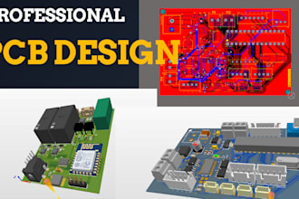 design professional pcb layouts and circuit schematics