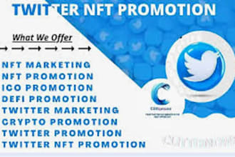 do twitter x marketing, crypto promotion, to boost your token presale by 100x
