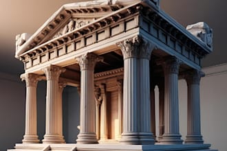 3d monument model 3d monument design dwg 3d sculpting ancient architecture build