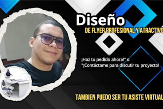 diseño de flyer profesional y atractivo