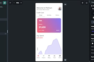 convert your design into flutter and flutterflow app UI