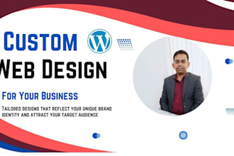 design a wordpress website, landing page, or squeeze page with elementor