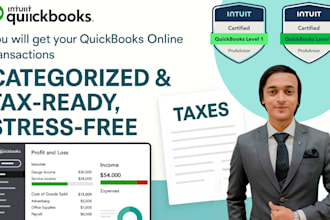 clean up and reconcile your quickbooks online for tax filing
