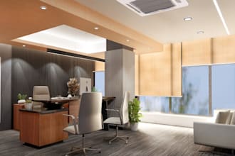 3d office interior, workspace design, director office, MD room, modern furniture