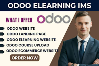 setup odoo elearning online course website odoo lms membership website