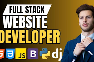 be your full stack developer and expert backend developer using python django
