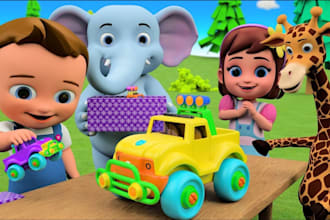 create best kids learning videos for youtube