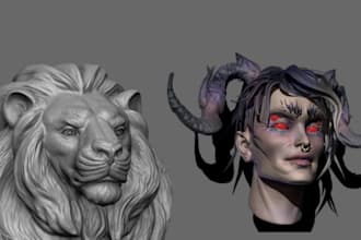 design custom 3d model mask, 3d mask 3d helmet and 3d cosplay for printing