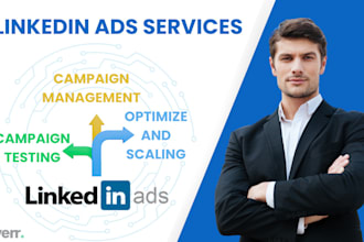 setup and manage targeted linkedin ads, campaign generate leads