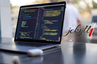 build and customised your jekyll website