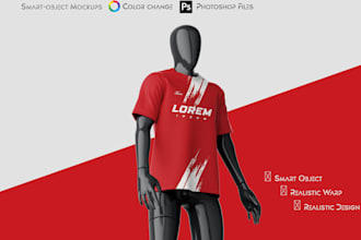 create smart object psd mockup