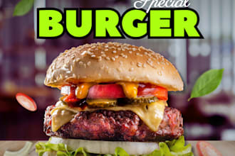 do catchy restaurant flyer poster banner
