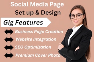 setup facebook youtube instagram business page social media account create