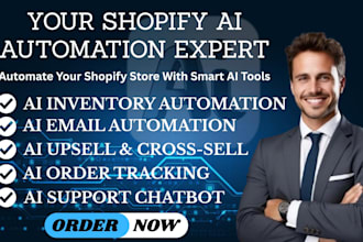 build shopify dropshipping store with ai automation and high converting design