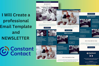 design constant contact newsletter email template