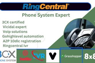 ringcentral ivr twilio aircall gohighlevel automation  vapi ai agent phone setup