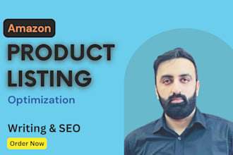 write amzaon SEO lisiting and amazon fba prodcut description