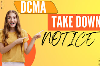 do youtube dmca takedown notices to remove illegal leaked and defamatory content