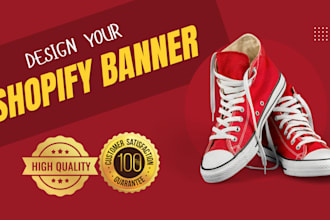 do professional shopify website banner design
