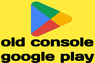 publish or upload or update the android app on my old google play store console