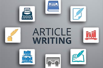 write all english articles