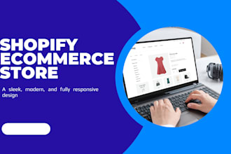 create shopify ecommerce store online website