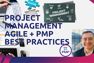 manage your project efficiently using agile and pmp best practices
