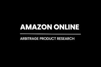 do amazon online arbitrage product research