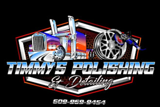 design trucking business, dispatcher, transport, truck logo
