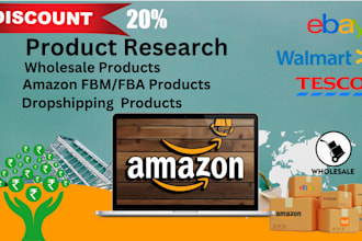 do patent search, amazon product research, and dropshipping