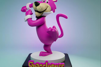3d cute cartoon character modeling,pixar cartoon model,3d mascot,rig model,3dtoy