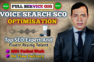 do voice search SEO optimization services for your top rankings