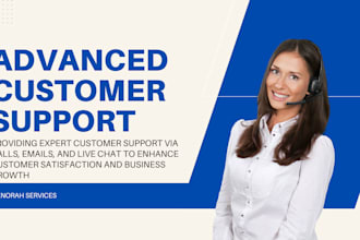 we provide professional customer support via calls, emails, and live chat