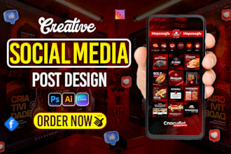 design instagram carousel post insta and fb social media  posts flyer in 24 hrs
