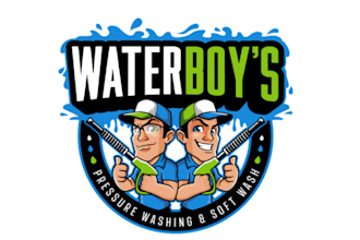 do pressure washing, power washing, and home cleaning logo