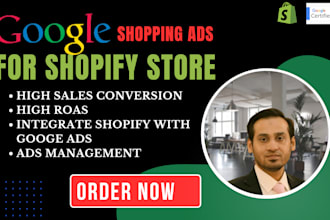 run google shopping ads for your shopify ecommrece store