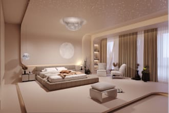 do luxury interior home decor design and 3d modeling realistic rendering