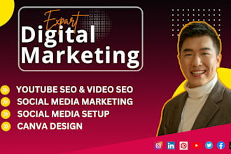 be your professional digital marketing and social media growth expert