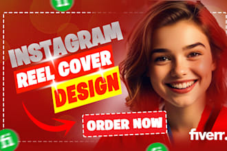 design reel cover for instagram, youtube, tiktok