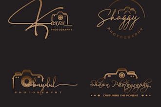 design professional luxury signature logo or watermark