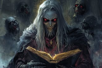 design the best fantasy horror art
