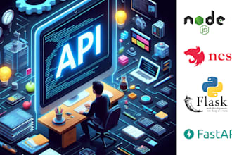 do API development, integration, and bug fixing for rest and graphql apis