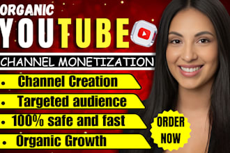 usa organic video promotion for complete channel monetization and management
