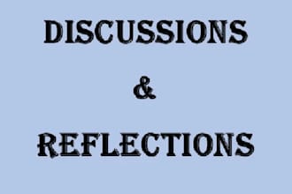 be your assistant forums, discussions, replies,  reflections