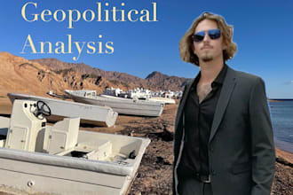 provide expert military and geopolitical analysis writing
