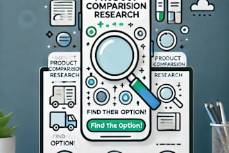 do detailed product comparison research