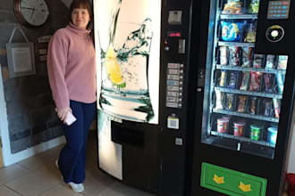 cold calling for vending machine, and vending locator